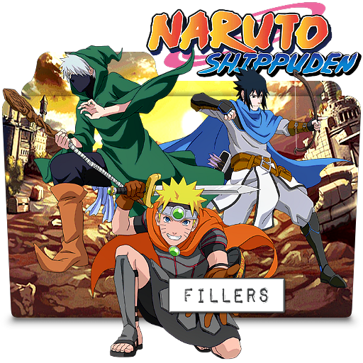 LISTA DOS EPISÓDIOS FILLERS DE NARUTO SHIPPUDEN 