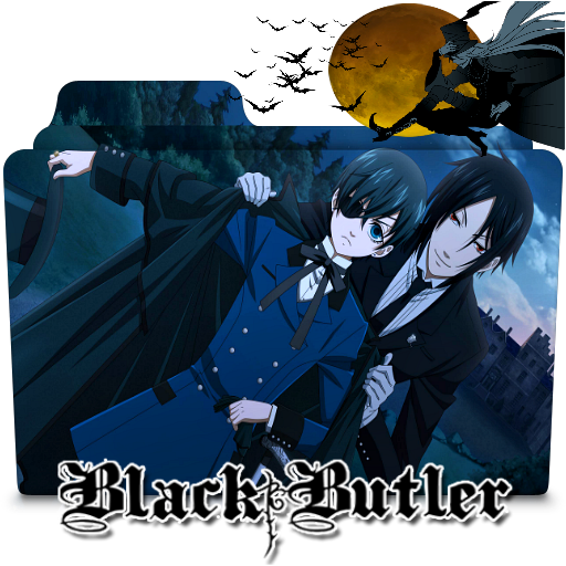 black butler folder icon png