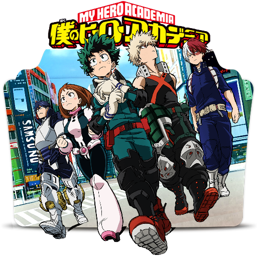 My Hero Academia Movie 2 Heroes Rising Folder Icon by bodskih on