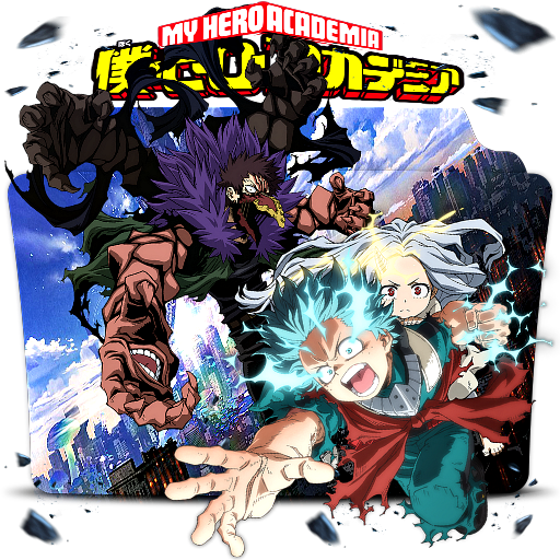 My Hero Academia Movie 2 Heroes Rising Folder Icon by bodskih on