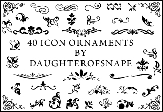 Icon Ornaments by daughterofsnape