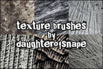 Texture Brushes by daughterofsnape