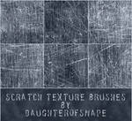 Scratch Texture Brushes by daughterofsnape