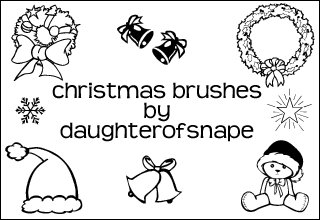 Christmas Brushes