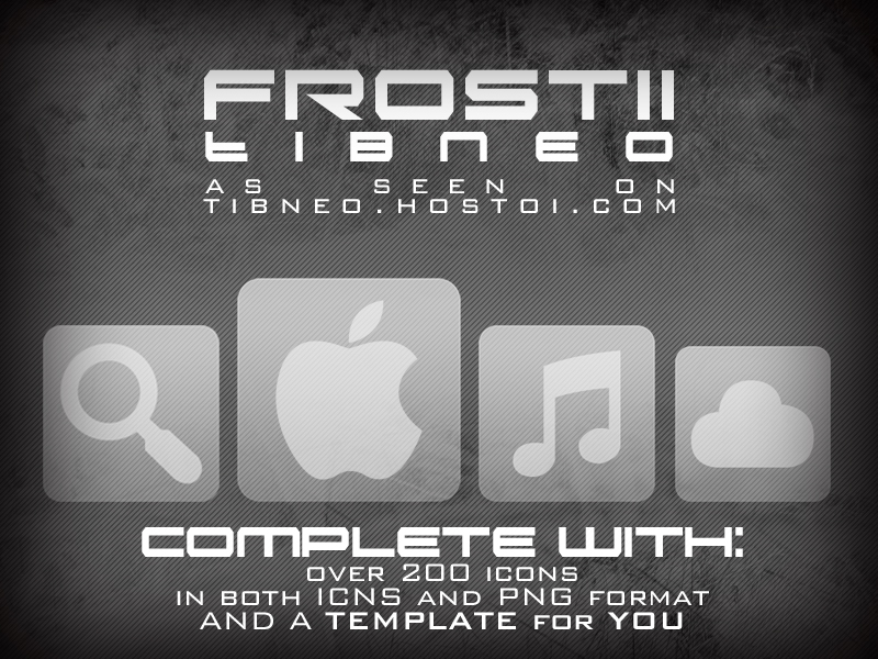 Frost II Icons by Tibneo