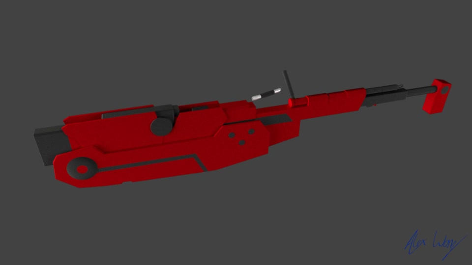Rwby Crescent Rose Animation By Ace Wong On Deviantart