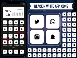 Black N White Icons 2.0