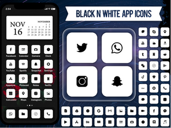 Black N White Icons 2.0