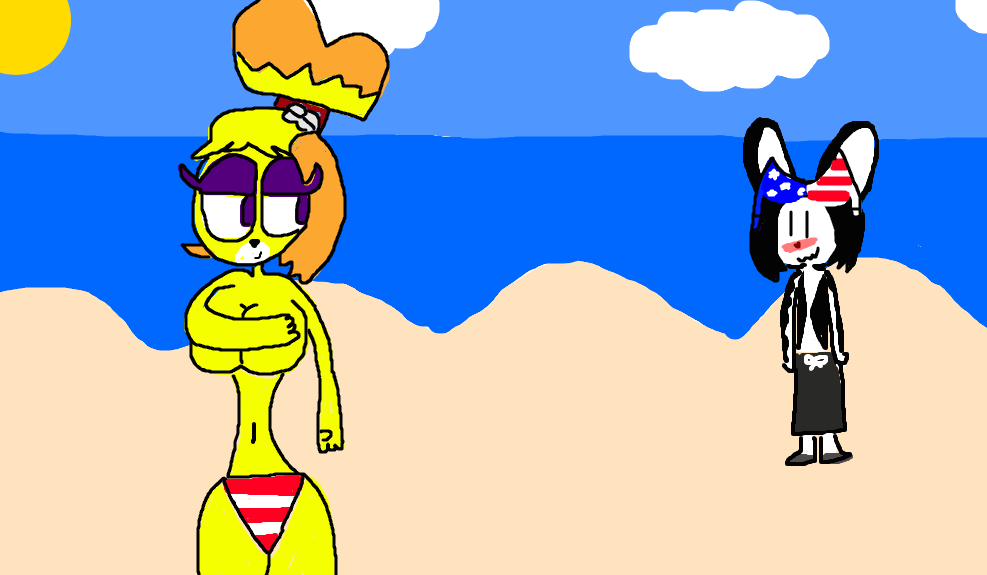 Day At The Beach Bikini Of by superja678 on DeviantArt