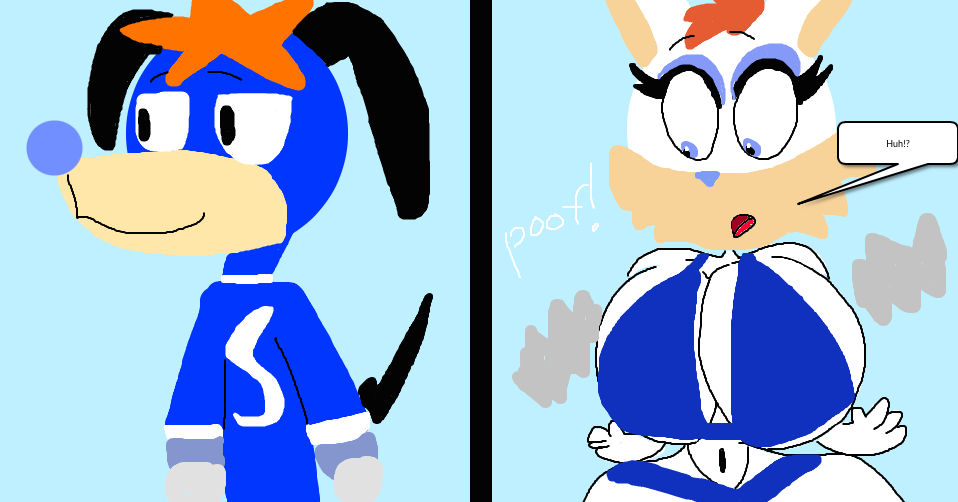 Strech-o-Mutt To Female Rabbit by superja678 on DeviantArt