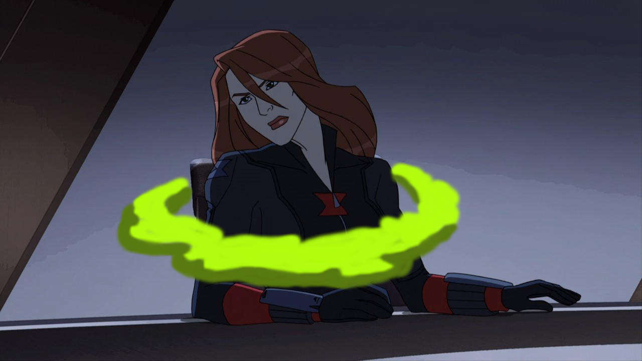 Black Widow bound to a chair by magic by AlphaGodzilla1985 on DeviantArt