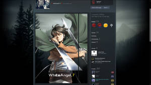 Levi Ackerman Animated Steam Artwork Showcase By Octavio Arts On Deviantart ⠀ ❝a cruel world where only @eren.jeager ♡ ⠀ 副産物の巨人科学 the victors can survive❞ ⠀ ⠀ ⠀ ⠀ 1st訓練兵団┊調査兵団 ━┄┈【@jager.eren┊@armin.arureruto】┄┈━ ⠀ ⠀ instagram.com/eren.jeager. levi ackerman animated steam artwork