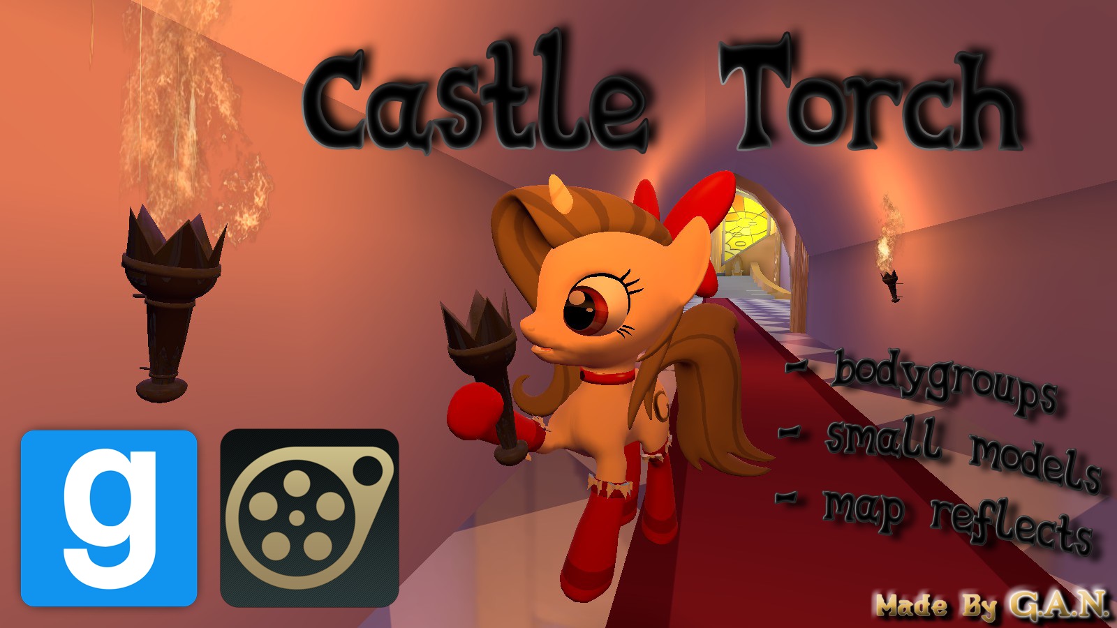 Castle Torch [Pony] [DL]