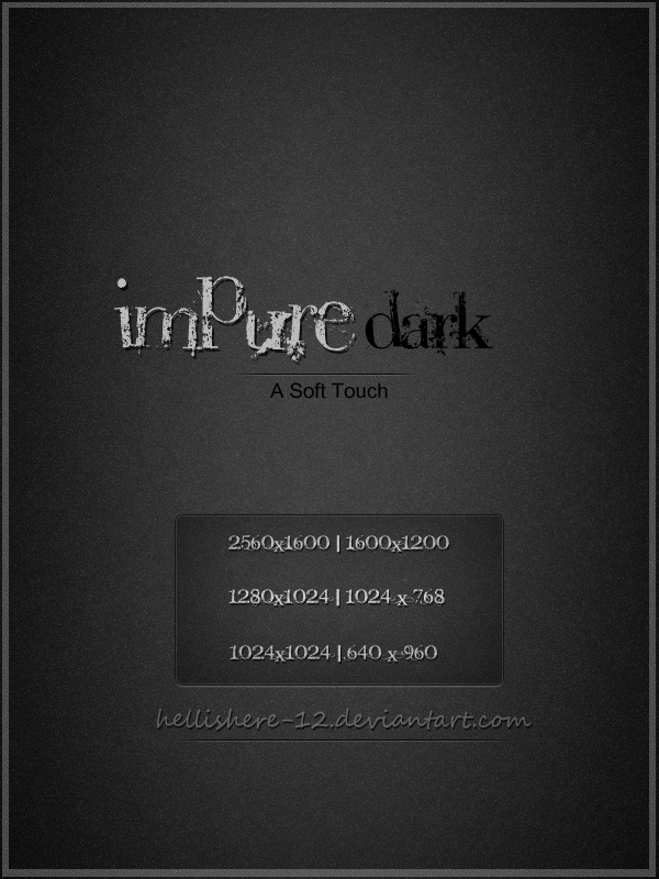 Impure Dark