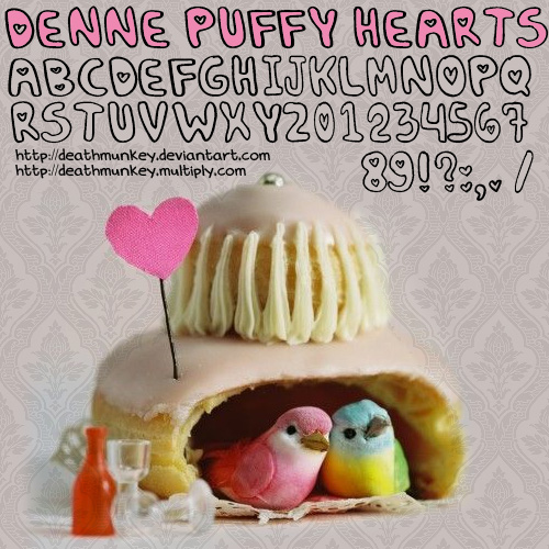 Denne Puffy-hearts