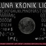 Luna Kronik Light Font