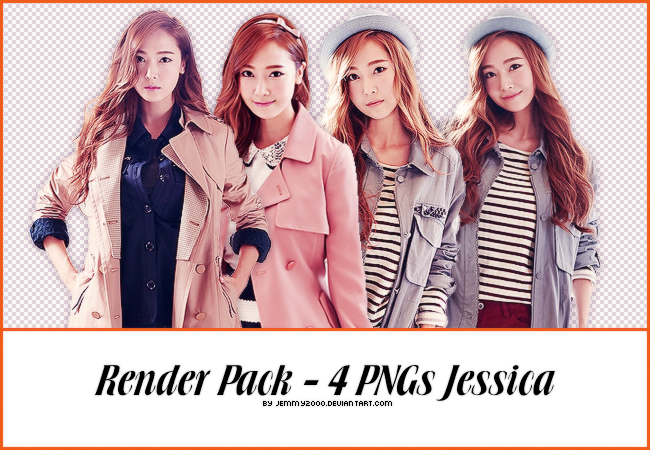 [Render Pack] Jessica SNSD in SF - 4 PNGs