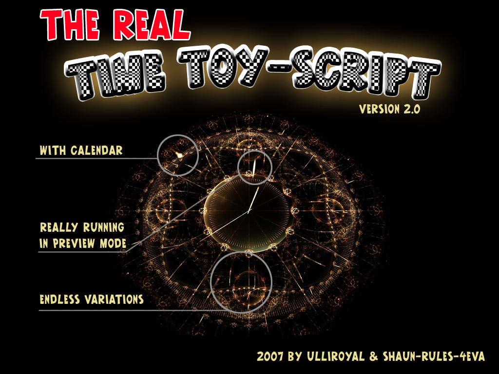 The REAL-TimeToy SCRIPT, 3D