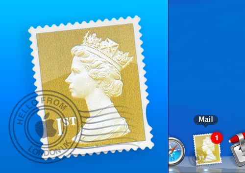 Apple Mail Icon - 1st Class