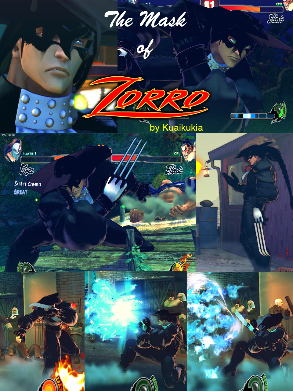 SF4 Zorro Vega