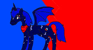 Blueflame (Alicorn and MLP style)