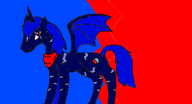 Blueflame (Alicorn and MLP style)