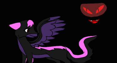 Aero facing the darkness alone...