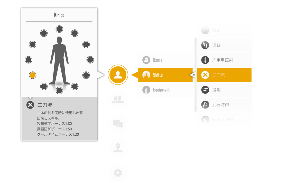 Sword Art Online Ui By Darkblackswords On Deviantart