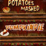 Thanksgiving Photoshop Layer Styles by dabbexsahi