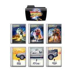 Back to the Future Trilogy - Plastic Case Cover