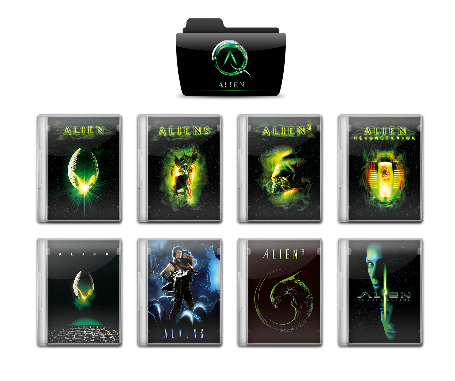 Alien Quadrilogy - Plastic Case Cover