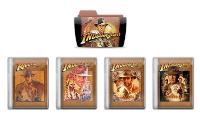 Indiana Jones Quadrilogy - Plastic Case Cover