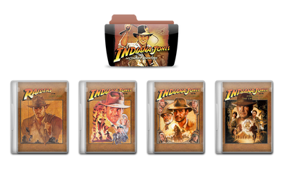 Indiana Jones Quadrilogy - Plastic Case Cover