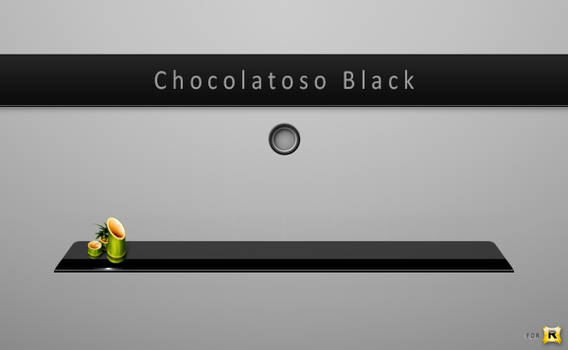 Skin Rocketdock Chocolatoso Black