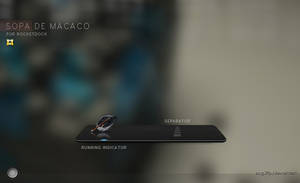 Skin Rocketdock Sopa de Macaco