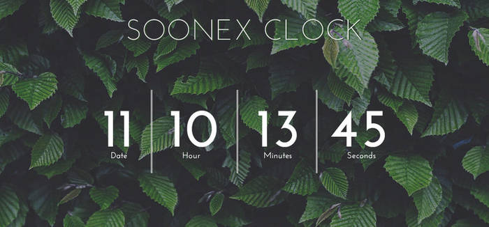 .: Soonex Clock :.
