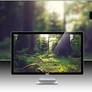 .: Green Forest Wallpaper :.