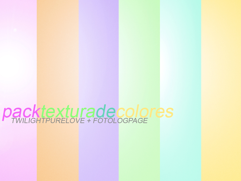 Pack texturas de colores