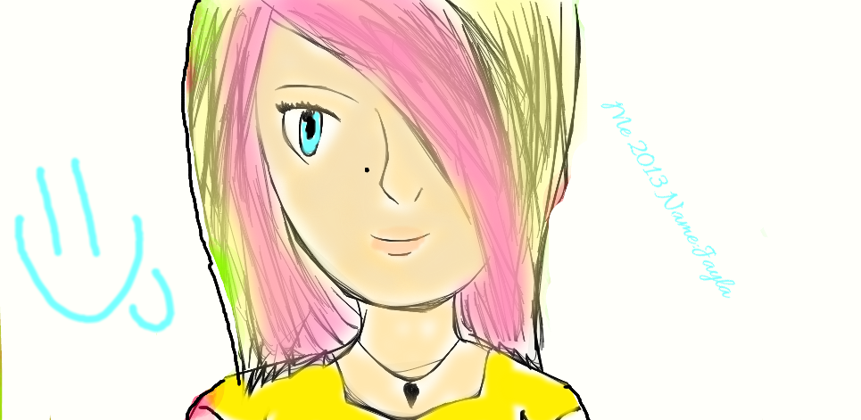 Self Anime Portrait :) by AWSOMEGIRL1234568 on DeviantArt