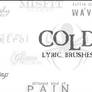 Cold Lyric Brushes