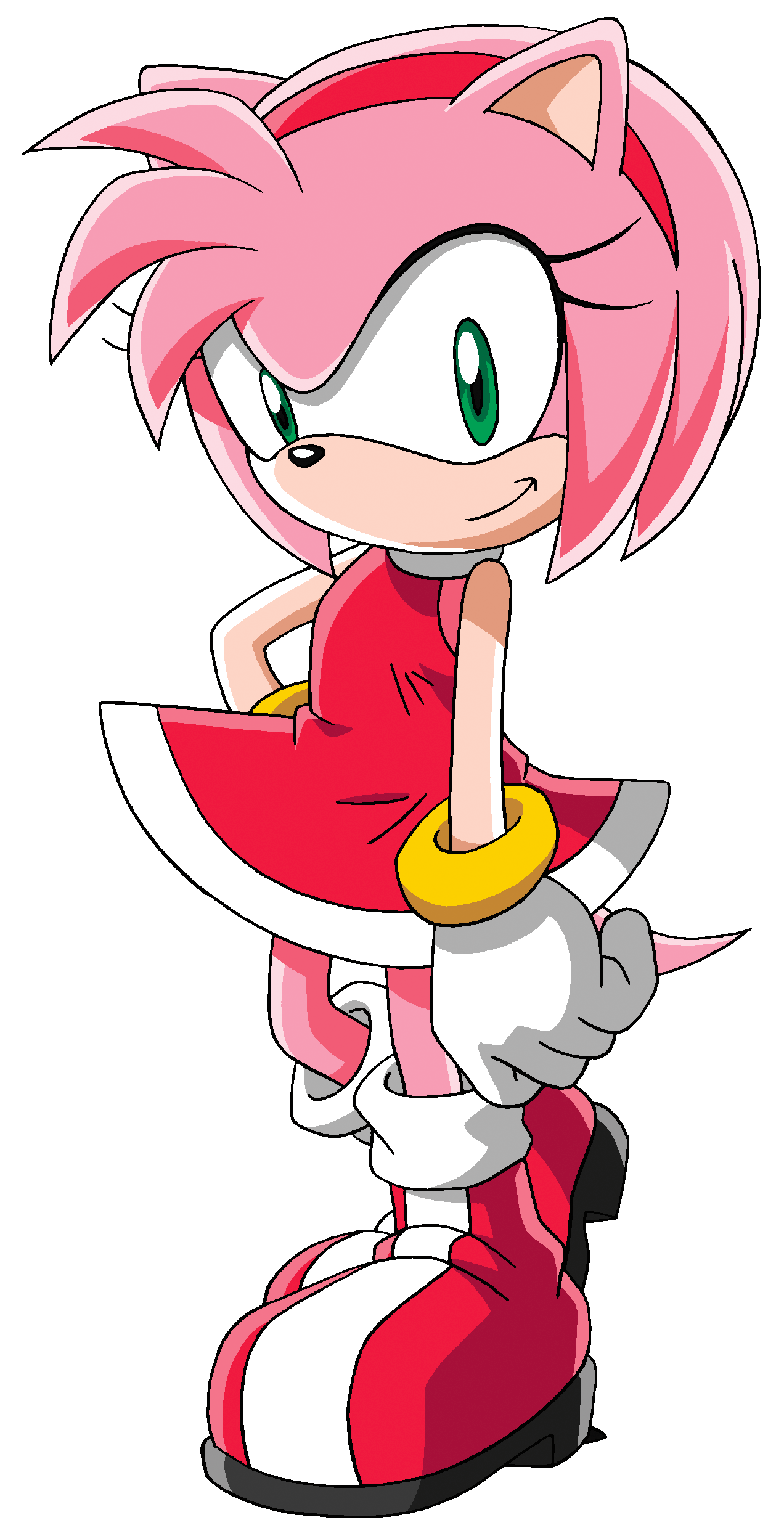 The Infinately Scaleable Amy Rose (SONIC X) by rosyfan12 on DeviantArt