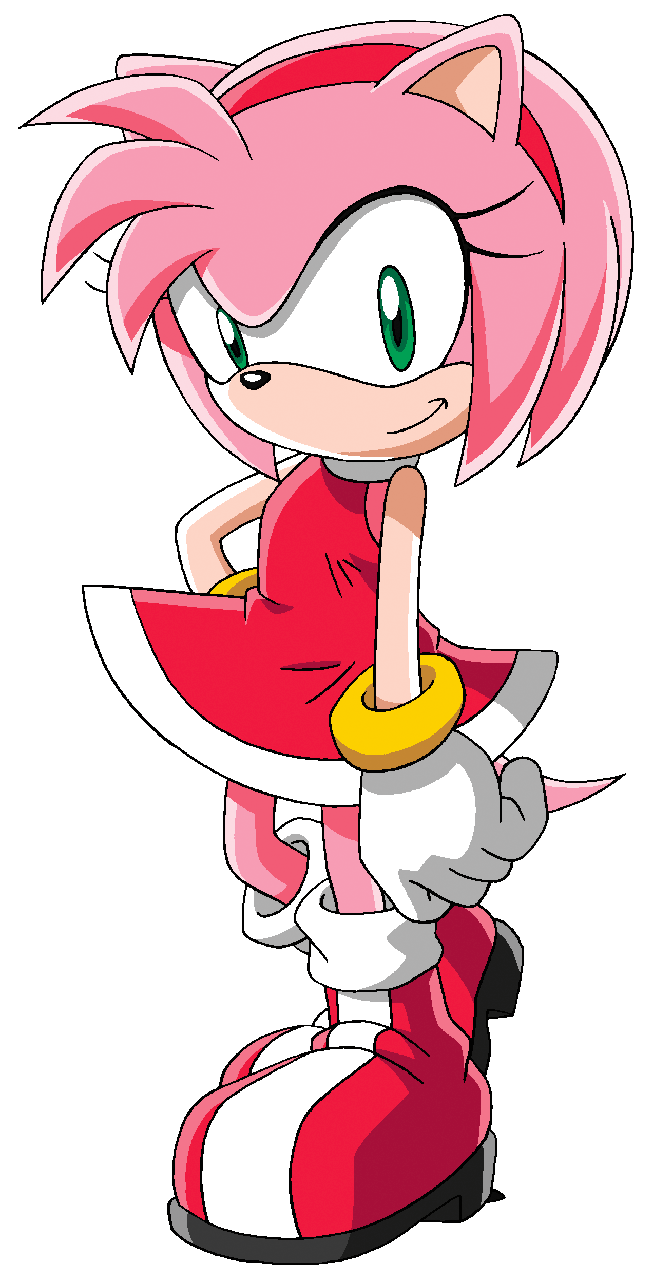 Sonic X Amy Rose (PNG) by jacobstout on DeviantArt