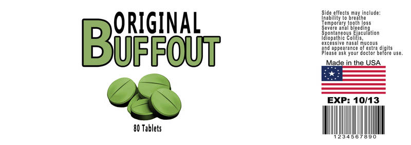 New Buffout Label