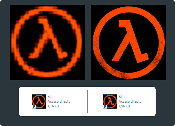 [Remake] Half-Life icon by vladenuel on DeviantArt