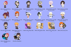 Bleach Chibi Icons for mac