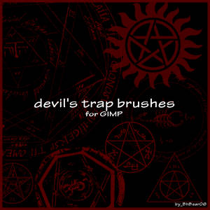 devil's trap brushes