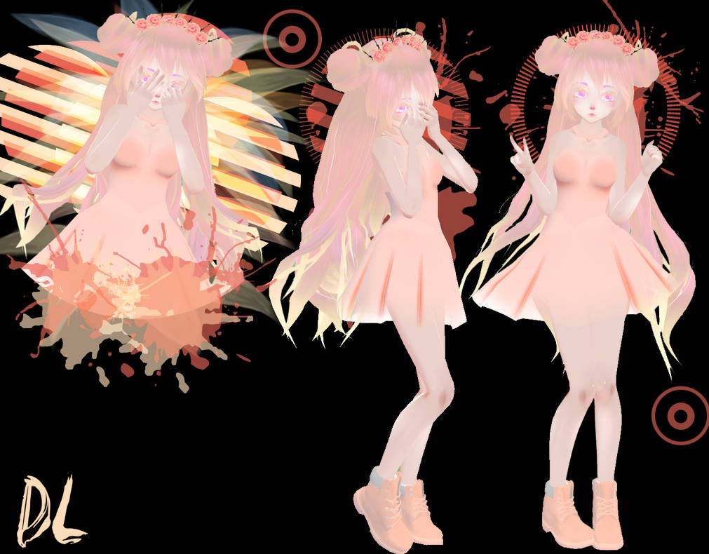 [MMD] TDA Fluffy Pink Light DL by Aliskysw on DeviantArt