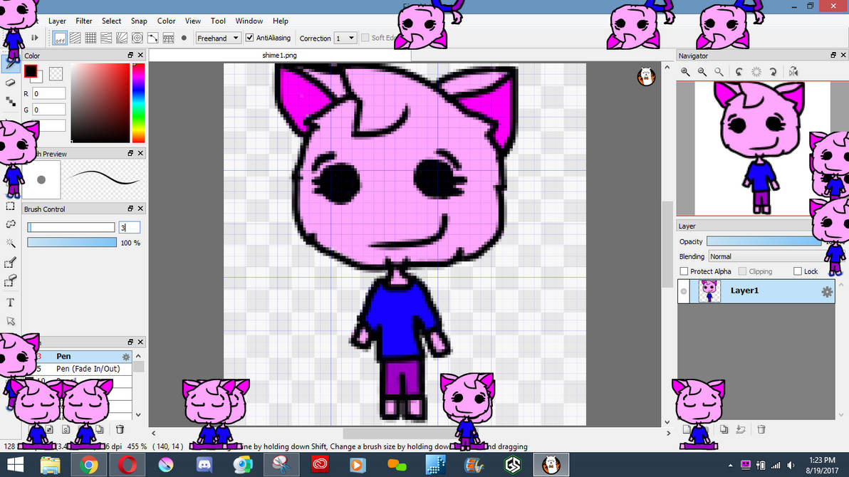 Kitty Shimeji by KittyProdoctuions on DeviantArt