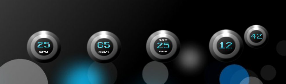 Rainmeter Blackorb V2