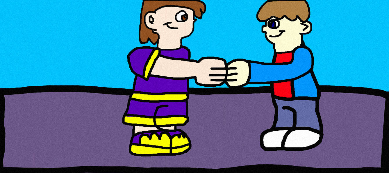 Me Meeting MeltingMan234 by DestiniteEmperor on DeviantArt